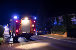 Großalarm nach Notruf aus Einfamilienhaus in Borken