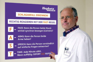 Info-Tag zu Schlaganfall und Diabetes an der Hephata-Klinik