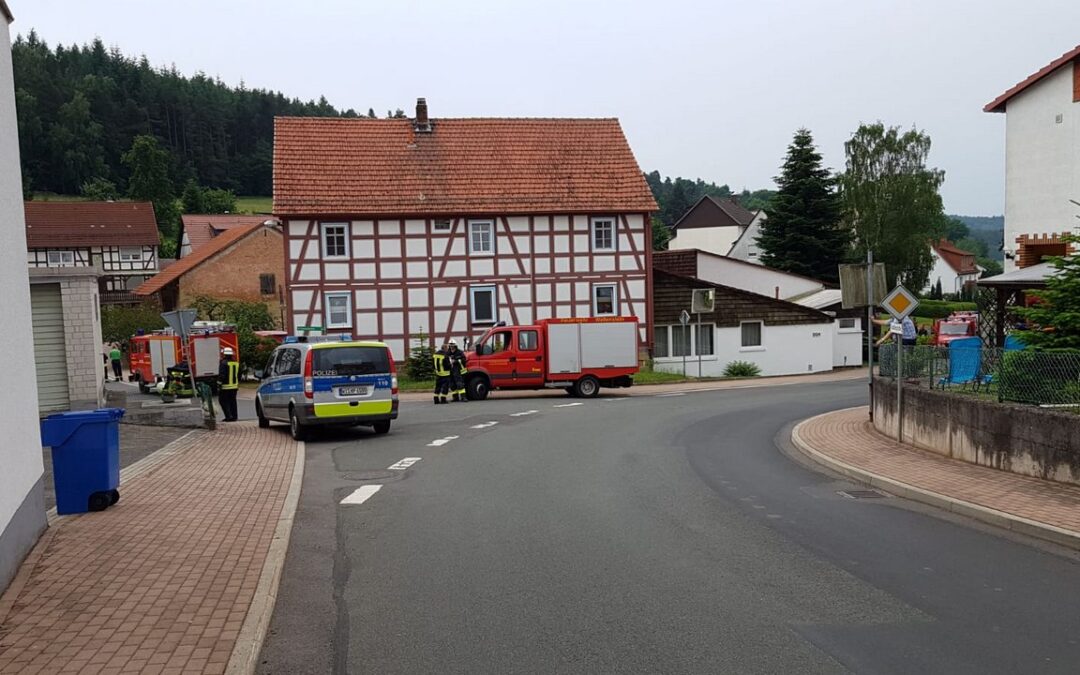 Nausis: Bewohner löscht Kleinbrand im Bad selbst