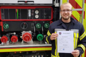 Im Einsatz am Lenkrad