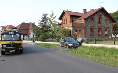 Frielendorf: Fahrerloser Pkw rollt „Neue Bahnhofstraße“ hinab