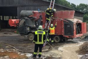 Schneller Löscheinsatz verhindert Sachschaden