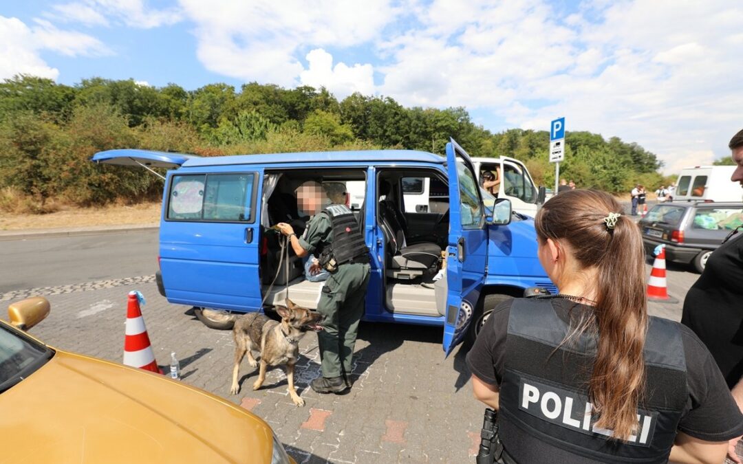 Polizei-Großeinsatz: Mehr als 6,5 Kilo Drogen sichergestellt