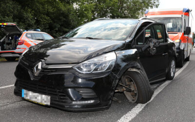 B254: Unfall nach medizinischem Notfall in Frielendorf