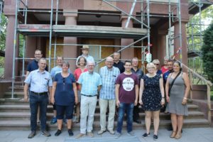 CDU-Besuch in Sickendorf bei Heidbergkapelle