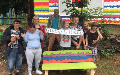 Stolz auf ein selbst gebautes Unikat