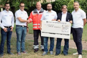 Spangenberg: Kirmesburschen spenden an Deutsches Rotes Kreuz