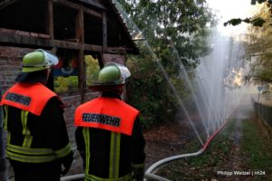 Feuerwehr-Großübung in Ober-Breidenbach