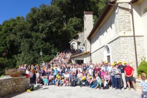 300 Pilger auf Familienpilgerfahrt in Assisi