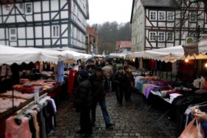 Scherzmarkt in Treysa mit über 200 Ständen