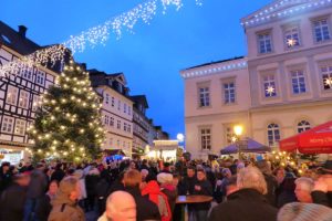 Beschaulicher Weihnachtsmarkt in der Wildunger Altstadt
