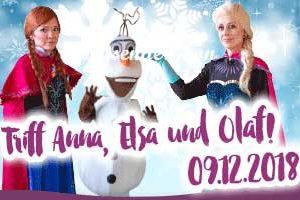 Triff Elsa, Anna und Olaf auf dem Alsfelder Weihnachtsmarkt