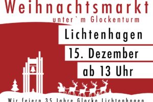 1. Weihnachtsmarkt unter’m Glockenturm in Lichtenhagen