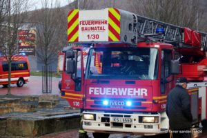 Feueralarm im Rathaus Baunatal