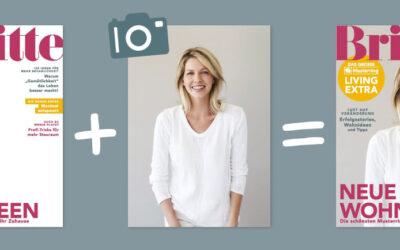 Cover-Shooting am Samstag im Möbelhaus Hämel