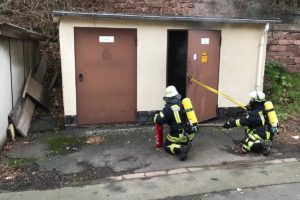 Kirchhain: Schwelbrand in Trafostation