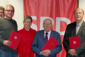 SPD Bad Hersfeld-Johannesberg: Ehrungen und Inhalte zum Jahreswechsel