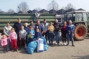 Plastikmüll in jedweder Form aufgesammelt
