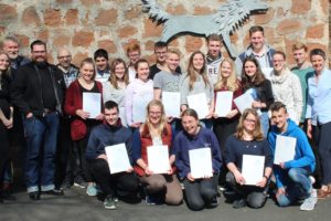 Erfolgreicher Abschluss der Juleica-Schulung des Landkreises Marburg-Biedenkopf