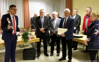 Die Hälfte der Lebenszeit für die Gemeinde