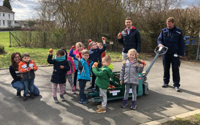 Über 10.000 Äpfel für „ Gesunde Kids“