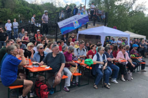 Fulda-Radweg: 20.000 Radler auf Deutschlands längstem Comedy-Festival