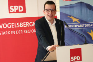 Patrick Krug neuer Vorsitzender der Vogelsberger SPD