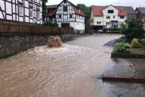 Schwalm-Eder: Feuerwehren rücken zu Unwettereinsätzen aus