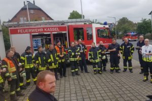 Katastrophenschutzzüge waren 18 Stunden im Dauereinsatz