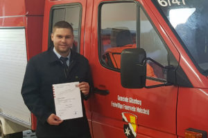 Daniel Wickert verstärkt das Team der Hochlandfeuerwehr als Zugführer