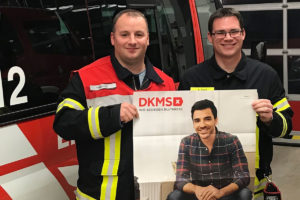 Feuerwehrkameradschaft Volkmarsen unterstützt DKMS