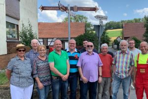 Neuer touristischer Wegweiser für Fischbach