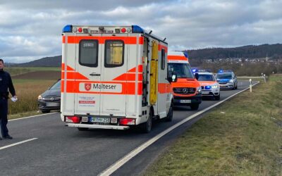 Bad Zwesten: Vier Verletzte nach Vorfahrtnahme