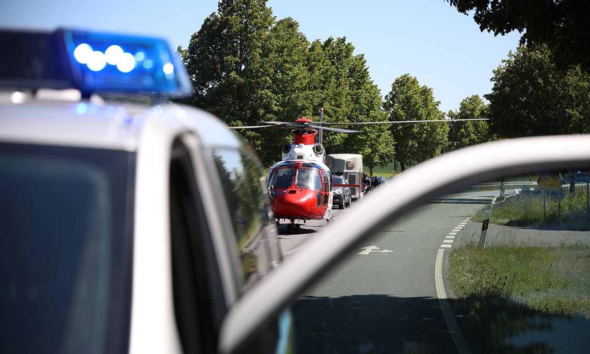 Motorradfahrerin (61) Bei Unfall Auf Der B 254 Schwer Verletzt – Nh24.de