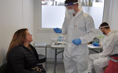 Bundeswehrsoldaten unterstützen Einrichtungen der Hephata Diakonie bei Umsetzung der Teststrategie