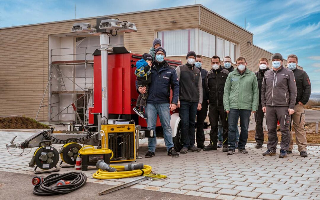 Stadt Niedenstein beschafft Stromerzeuger für den Katastrophenfall