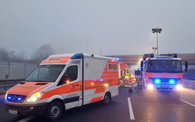 A 7: Lkw-Fahrer kommt bei Auffahrunfall ums Leben