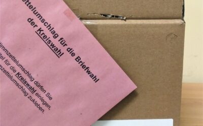 Gudensberg wählt mit Recyclingmaterialien