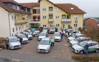 Hephata: Neuer Fuhrpark für den ambulanten Pflegedienst