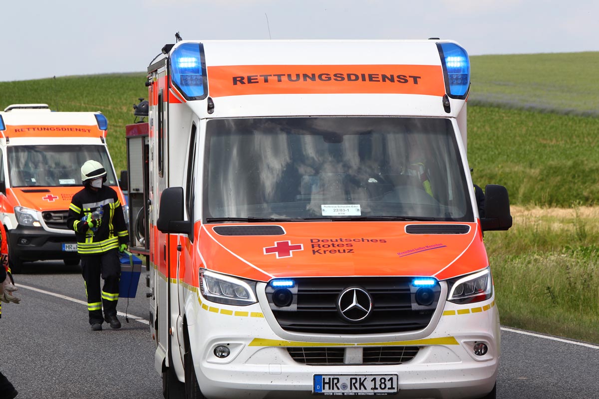 B 254: Mehrere Verletzte Bei Schwerem Unfall – Nh24.de