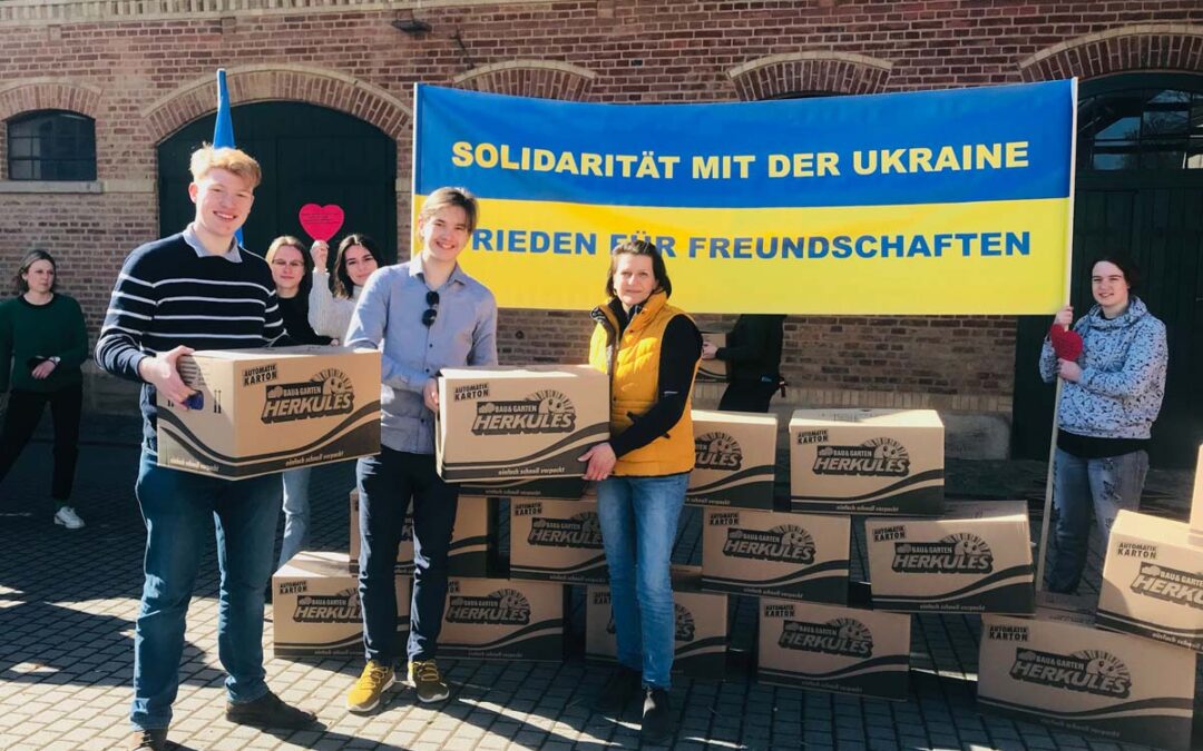 Ursulinenschüler spenden für Schtschyrez