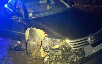 KS: Phaeton-Fahrer verlor bei Rennen Kontrolle; Einbrecher sprang aus Fenster