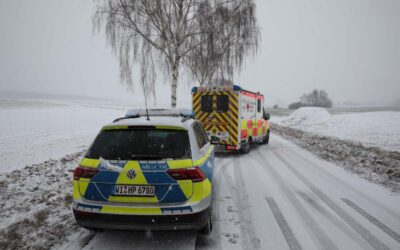 Unfälle nach Schneefall im Schwalm-Eder-Kreis