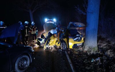 Schwerer Verkehrsunfall in Borken – Autofahrer verletzt