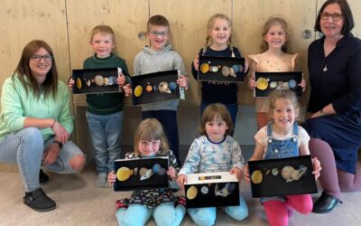 Weltraum-Projekt der Kita Wiegelsweg gewinnt Reiff Förderpreis