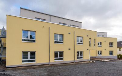 Erste Bewohner ziehen ein