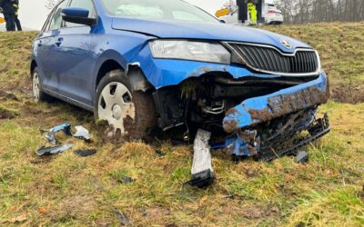 Unfälle auf glatter Straße