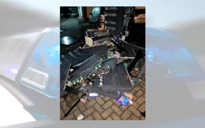 Stadtallendorf: Explosion zerstört Süßwarenautomaten