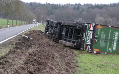 B 454: Vollsperrung aufgrund von Bergungsarbeiten