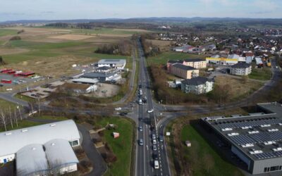 B 254 / B 454: Joneleit-Kreuzung wird markiert